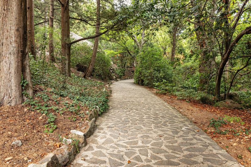 Paved Walkway Installation