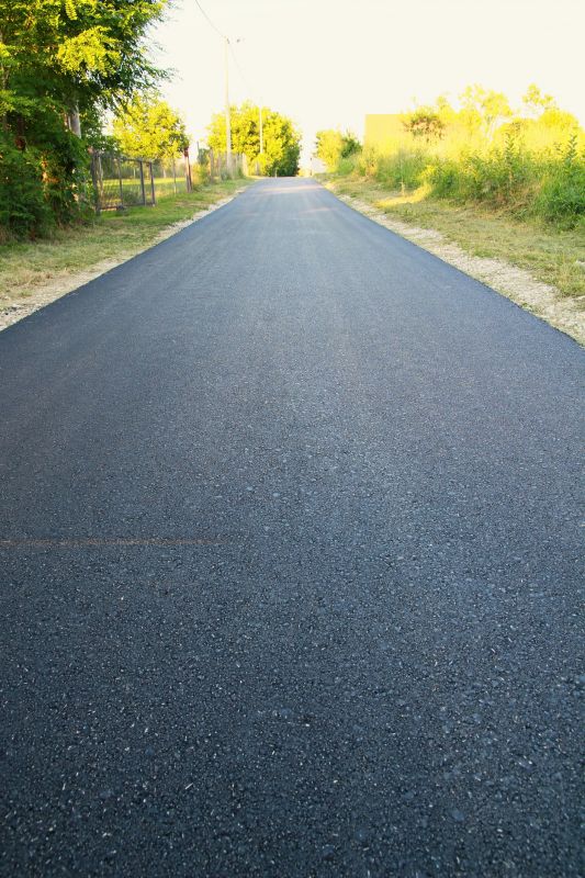 Paved Residential Parking Area